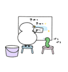 へんてこなアヒルのまったりな冬（個別スタンプ：19）