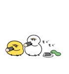 へんてこなアヒルのまったりな冬（個別スタンプ：39）