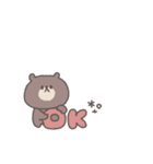 笑い多めあいさつ◎ちびっこくまさん #1（個別スタンプ：27）