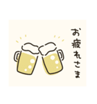 毎年使える@ゆるかわ年賀状/あけおめ（個別スタンプ：27）