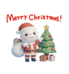 冬と年末年始に使える☆ふんわかウサギ（個別スタンプ：33）