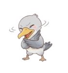 ツッコミしたいハシビロコウ（個別スタンプ：2）