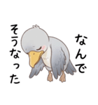 ツッコミしたいハシビロコウ（個別スタンプ：11）