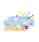 おはうさ再び【冬の省エネでぷっくり3D】（個別スタンプ：6）