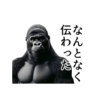 【テキトー】イケメンゴリラ（個別スタンプ：14）