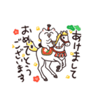 動く！ねこちゃんだもの★お正月＆クリスマス（個別スタンプ：1）