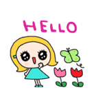 (nenerin日常スタンプ555英語気遣い)（個別スタンプ：1）