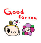 (nenerin日常スタンプ555英語気遣い)（個別スタンプ：7）