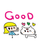 (nenerin日常スタンプ555英語気遣い)（個別スタンプ：8）