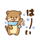 コツメカワウソ♡お正月(年末年始)再販（個別スタンプ：27）