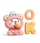 冬に使える3Dうさぺんカスタムだよ（個別スタンプ：7）