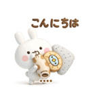 冬に使える3Dうさぺんカスタムだよ（個別スタンプ：12）