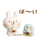 冬に使える3Dうさぺんカスタムだよ（個別スタンプ：30）