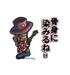 アンデッド動く⚰️スケルタル・ギタリスト（個別スタンプ：8）