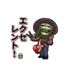 アンデッド動く⚰️スケルタル・ギタリスト（個別スタンプ：18）