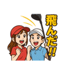 ゴルフ大好きプレイヤーのゴルフ道具談話室（個別スタンプ：8）