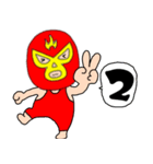 【あけおめ】謎のレスラー59（個別スタンプ：33）