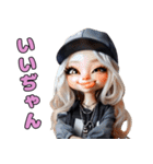 ❤️金髪帽子ギャル3❤️～好きぴ＆友達編❤～（個別スタンプ：10）