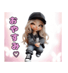 ❤️金髪帽子ギャル3❤️～好きぴ＆友達編❤～（個別スタンプ：12）