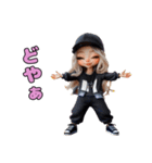 ❤️金髪帽子ギャル3❤️～好きぴ＆友達編❤～（個別スタンプ：18）