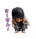 ❤️金髪帽子ギャル3❤️～好きぴ＆友達編❤～（個別スタンプ：20）