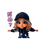 ❤️金髪帽子ギャル3❤️～好きぴ＆友達編❤～（個別スタンプ：26）