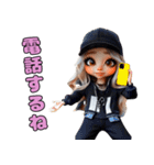 ❤️金髪帽子ギャル3❤️～好きぴ＆友達編❤～（個別スタンプ：31）