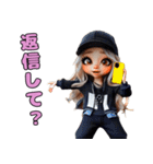 ❤️金髪帽子ギャル3❤️～好きぴ＆友達編❤～（個別スタンプ：32）