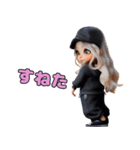 ❤️金髪帽子ギャル3❤️～好きぴ＆友達編❤～（個別スタンプ：34）