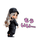 ❤️金髪帽子ギャル3❤️～好きぴ＆友達編❤～（個別スタンプ：35）