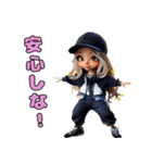 ❤️金髪帽子ギャル3❤️～好きぴ＆友達編❤～（個別スタンプ：37）