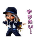 ❤️金髪帽子ギャル3❤️～好きぴ＆友達編❤～（個別スタンプ：38）