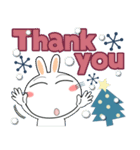 うさぎサン★北欧風 吹き出し 大人（個別スタンプ：5）