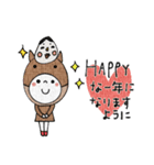 mottoのレト子♡新年の挨拶（リメイク）（個別スタンプ：8）