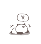 笑い多めあいさつ◎ちびっこぱんださん #1（個別スタンプ：3）