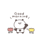 笑い多めあいさつ◎ちびっこぱんださん #1（個別スタンプ：22）