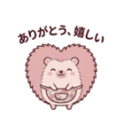 可愛いハリネズミママの気遣い看病スタンプ（個別スタンプ：31）