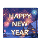 飛び出す♪年末年始のご挨拶（個別スタンプ：16）