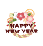 年末年始のご挨拶❤冬（個別スタンプ：8）