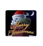 動く 3D擦れうさぎ年末年始2026（個別スタンプ：18）