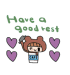 (nenerin日常スタンプ538英語気遣い)（個別スタンプ：14）