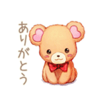 やさしいくまの穏やかお祝い★内祝い（個別スタンプ：3）