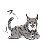 しゃべるヤマネコ（個別スタンプ：5）