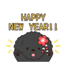 やさしいトイプー『年末年始2026』2（個別スタンプ：2）