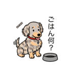 名前入りダックスイザベラダップルイエロー（個別スタンプ：24）