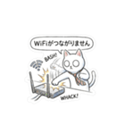 会社で使える虚無ねこ[仕事・敬語・真顔]（個別スタンプ：39）