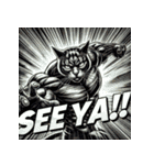 最強ネコ、覚醒ッ！！（個別スタンプ：5）