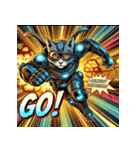 最強ネコ、覚醒ッ！！（個別スタンプ：7）