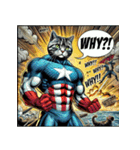 最強ネコ、覚醒ッ！！（個別スタンプ：11）