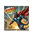 最強ネコ、覚醒ッ！！（個別スタンプ：13）